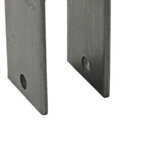 Front Hanger for 2" Wide Slipper Springs - 4-1/4" Tall - 9/16" Bolt Hole